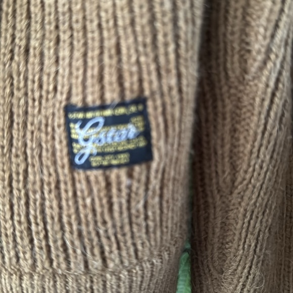 Women’s G Star wool size medium cowl neck sweater - Picture 5 of 7